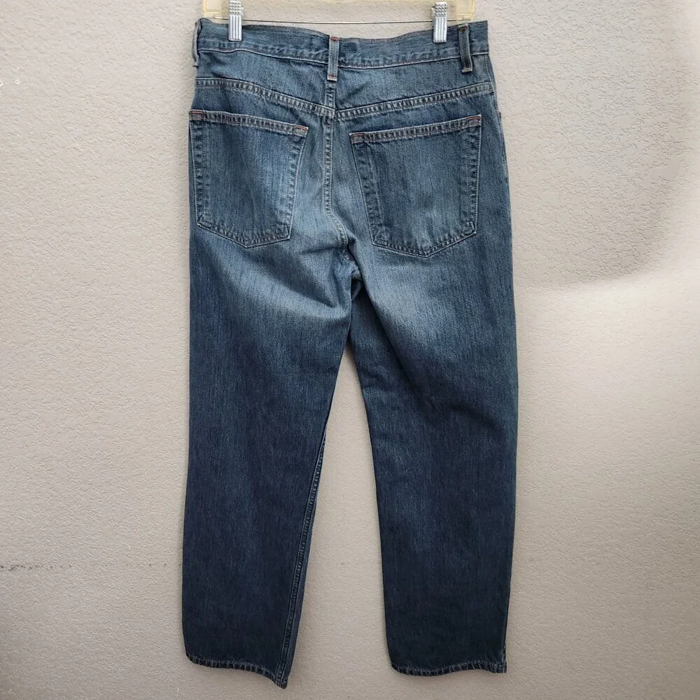 Old Navy Mens Regular Fit Denim Jeans Authentic Classic Blue Wash 32x32